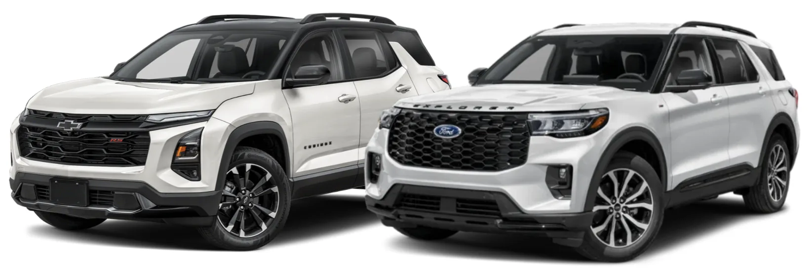 Fleet SUVs from small crossovers to full-size models